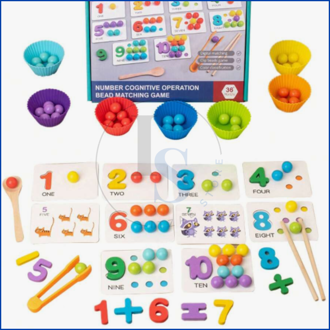 Count Kit™ (Juego de matemáticas Montessori)